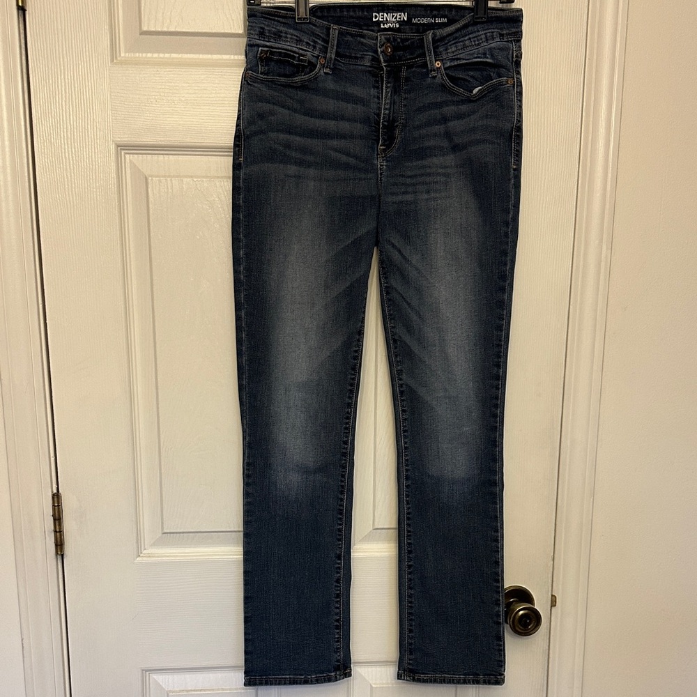 Denizen from Levi's Dark Blue Straight Leg Jeans